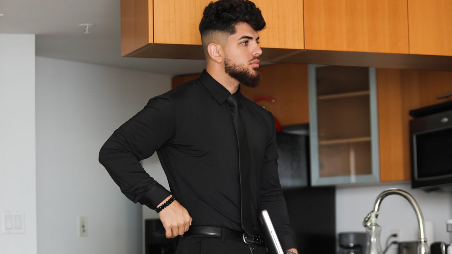 How to Style a Men's Black Dress Shirt | Mens Fashion Blog