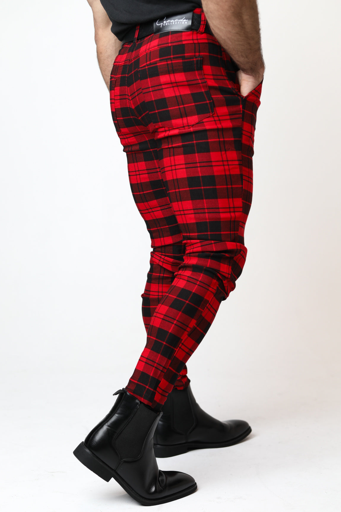 Red Flannel Plaid Pants