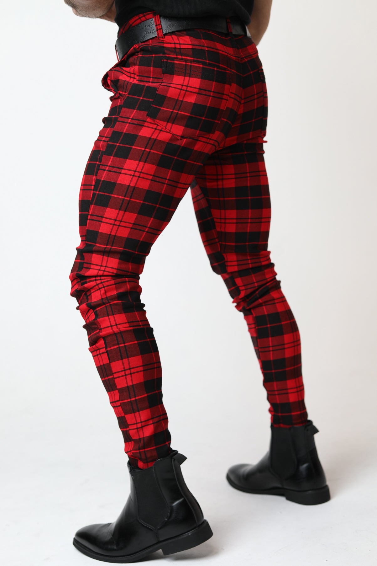 Red Flannel Plaid Pants