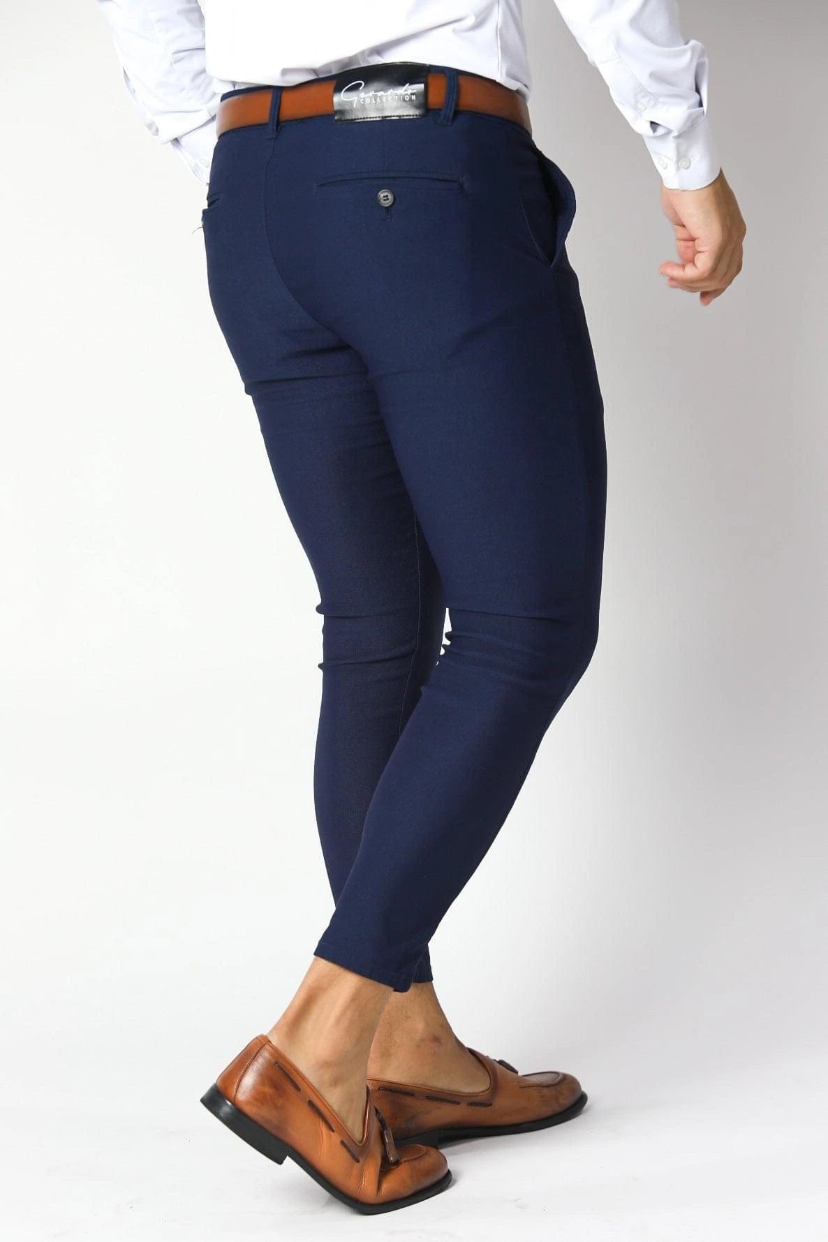 Super Stretch Drawstring Trousers - Fairlie Curved