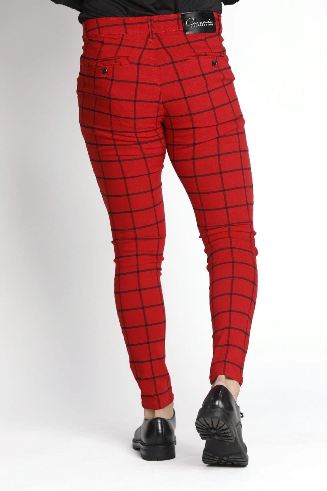 Get Red Checkered Flared Pants at ₹ 949 | LBB Shop