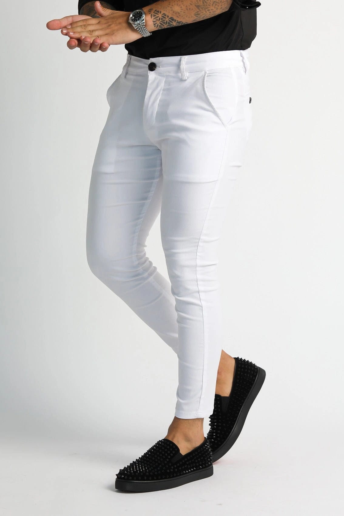 men's pants,men's dress pants,Men's Side Pocket Trousers With Zipper  Placket Skinny Jeans - Walmart.com